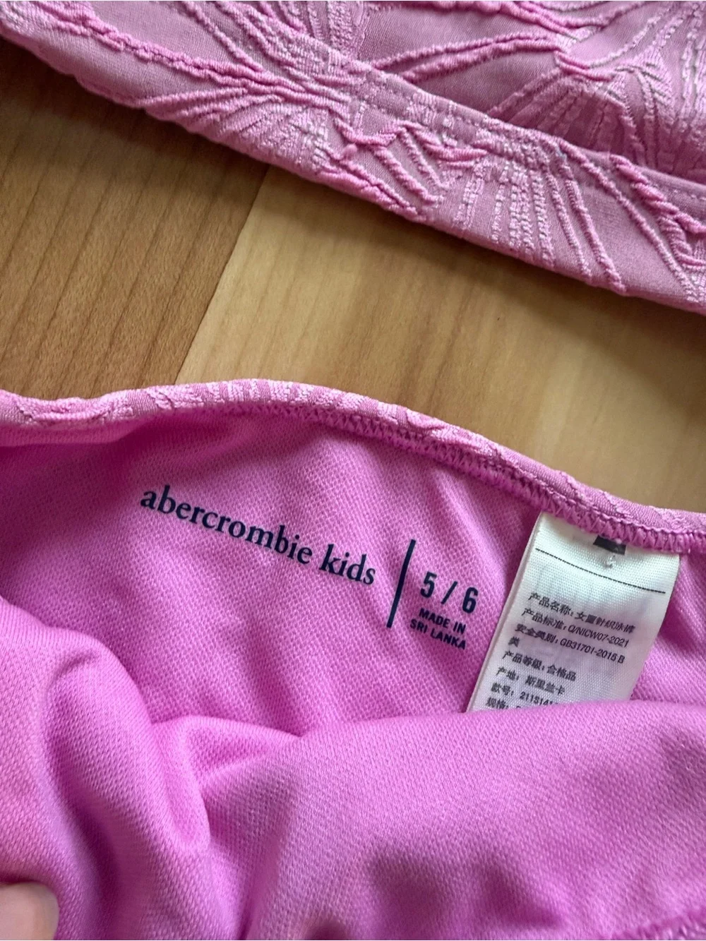 abercrombie kids two piece